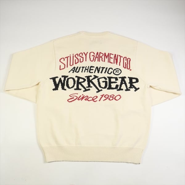 STUSSY AUTHENTIC WORKGEAR SWEATER L SIZE