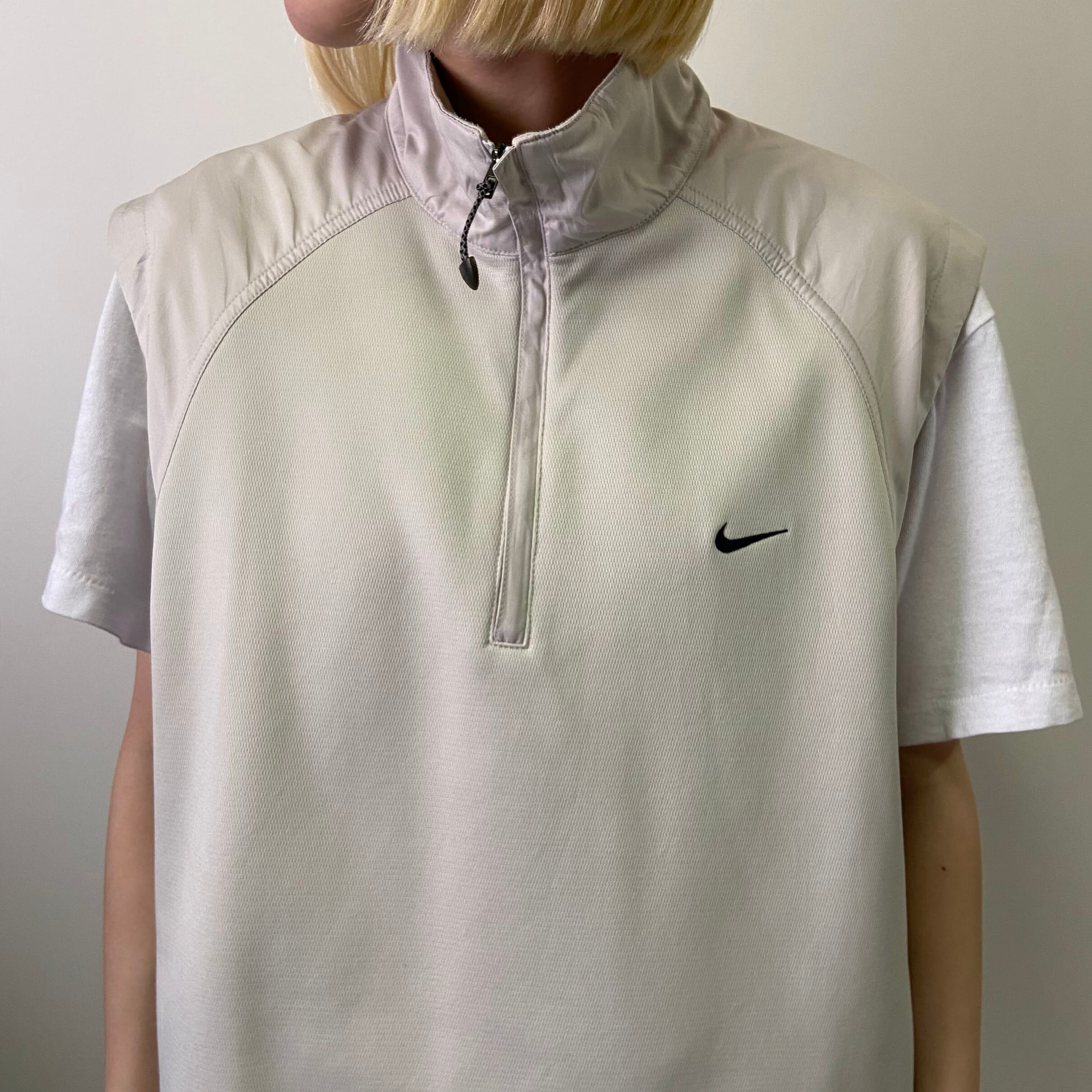 00年代 NIKE GOLF ナイキ ゴルフ スモールスウォッシュ フリース