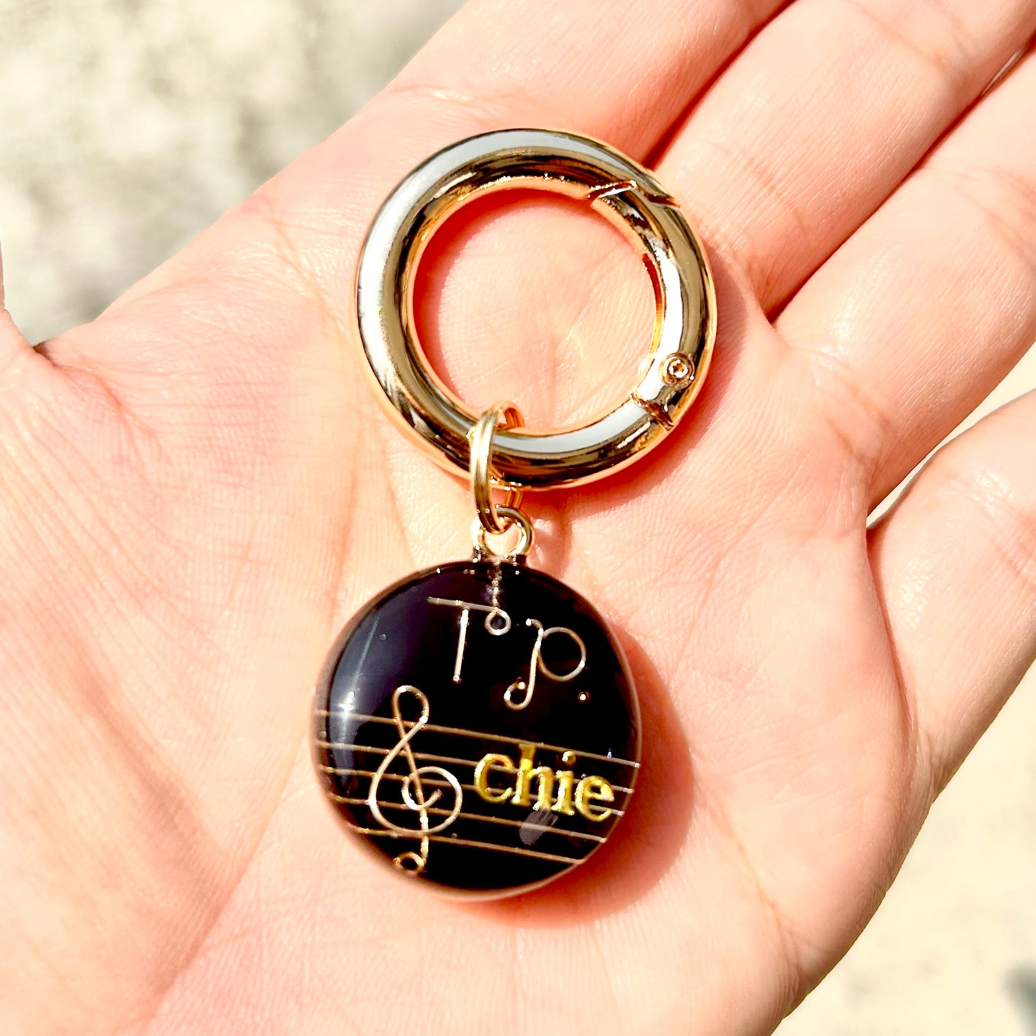 パート譜チャーム】楽器名 / お名前 | Trumpet Chie Official Site