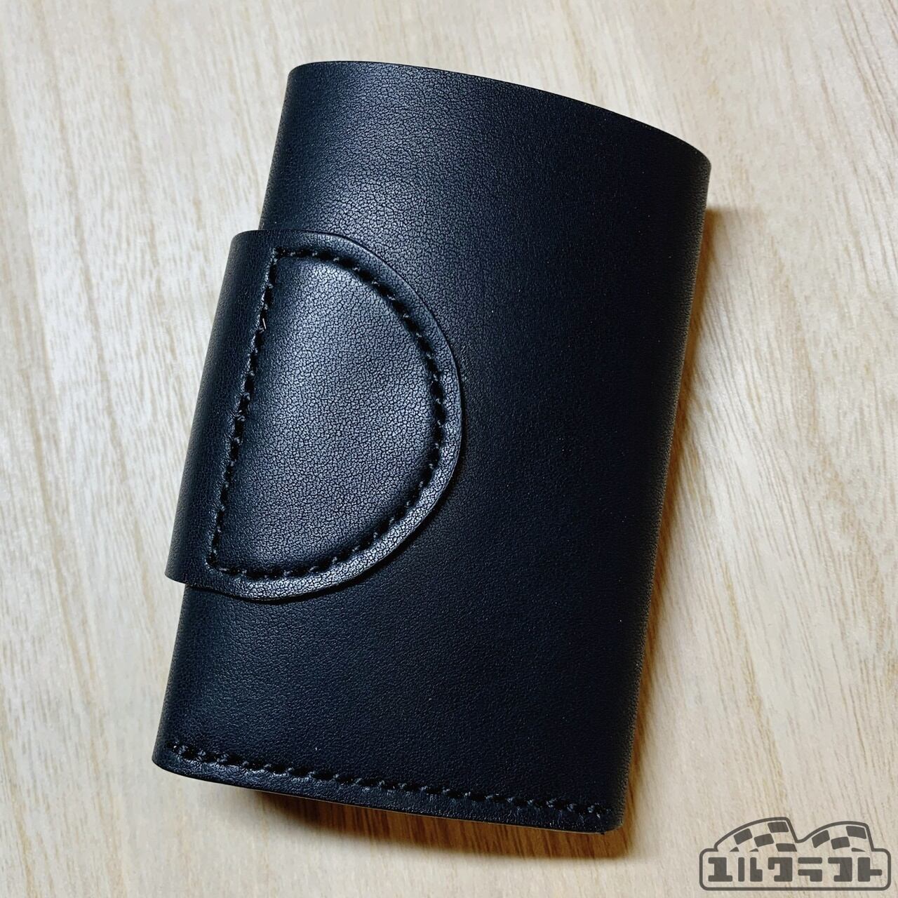 おさんぽウォレットブラック（Dリングタイプ）