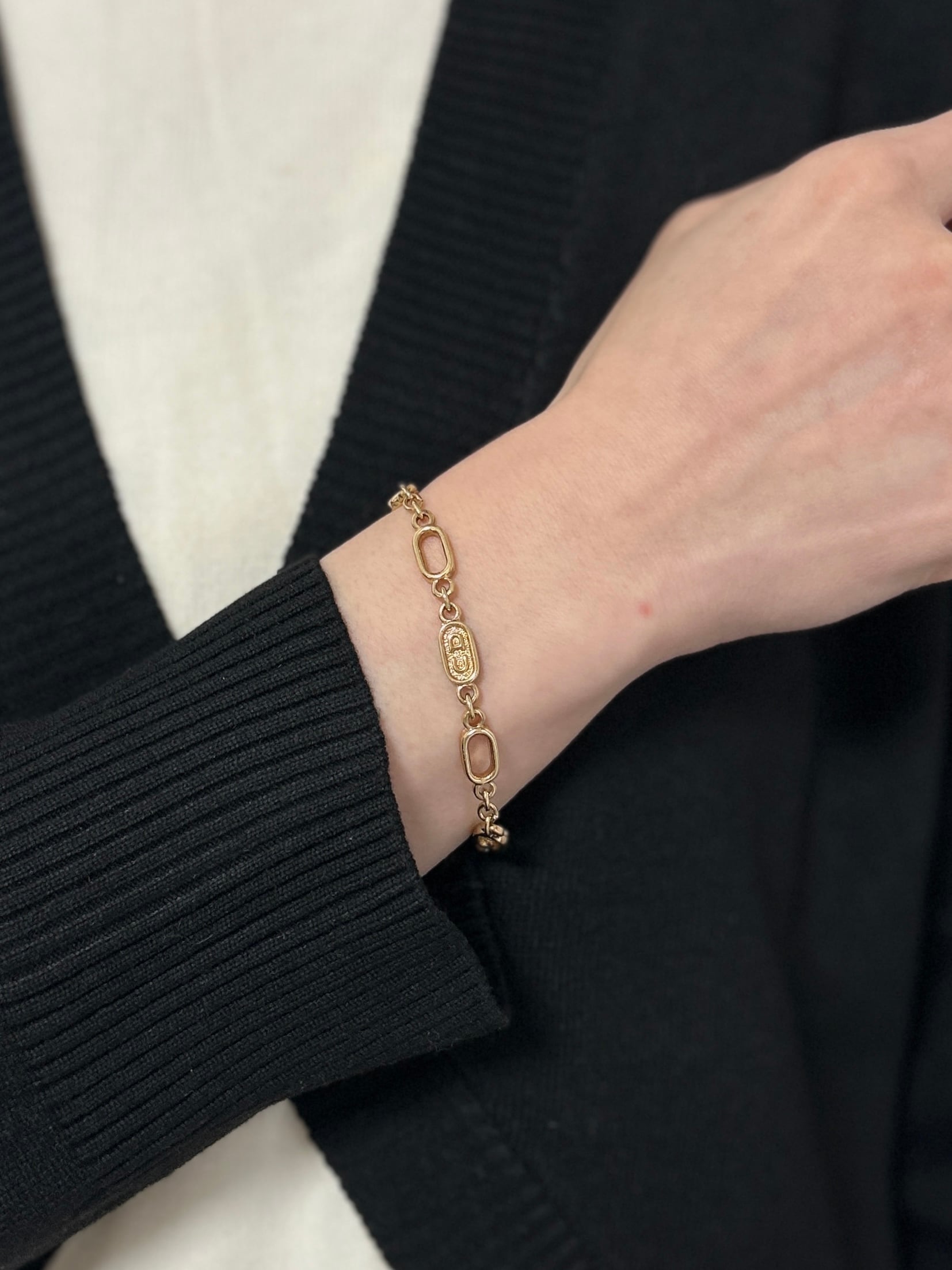 Christian Dior クリスチャン ディオール ブレスレット ゴールド CD