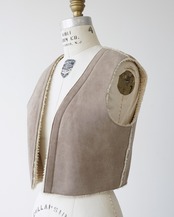 〈CHANEL vintage〉Mouton shearling coat 05A P24962