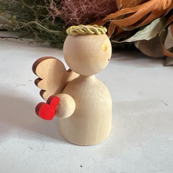 白木 手作り エンジェル トールペイント素材 | yarumaruka