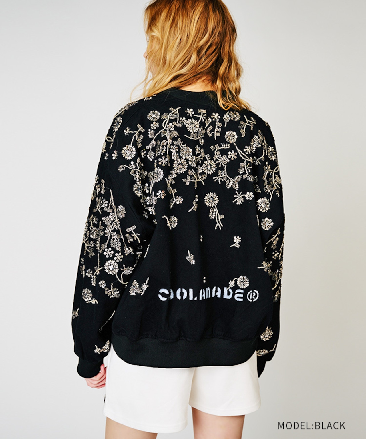 【直営限定ITEM】ペイントビジューMA-1 (BLACK)　CQ-48001