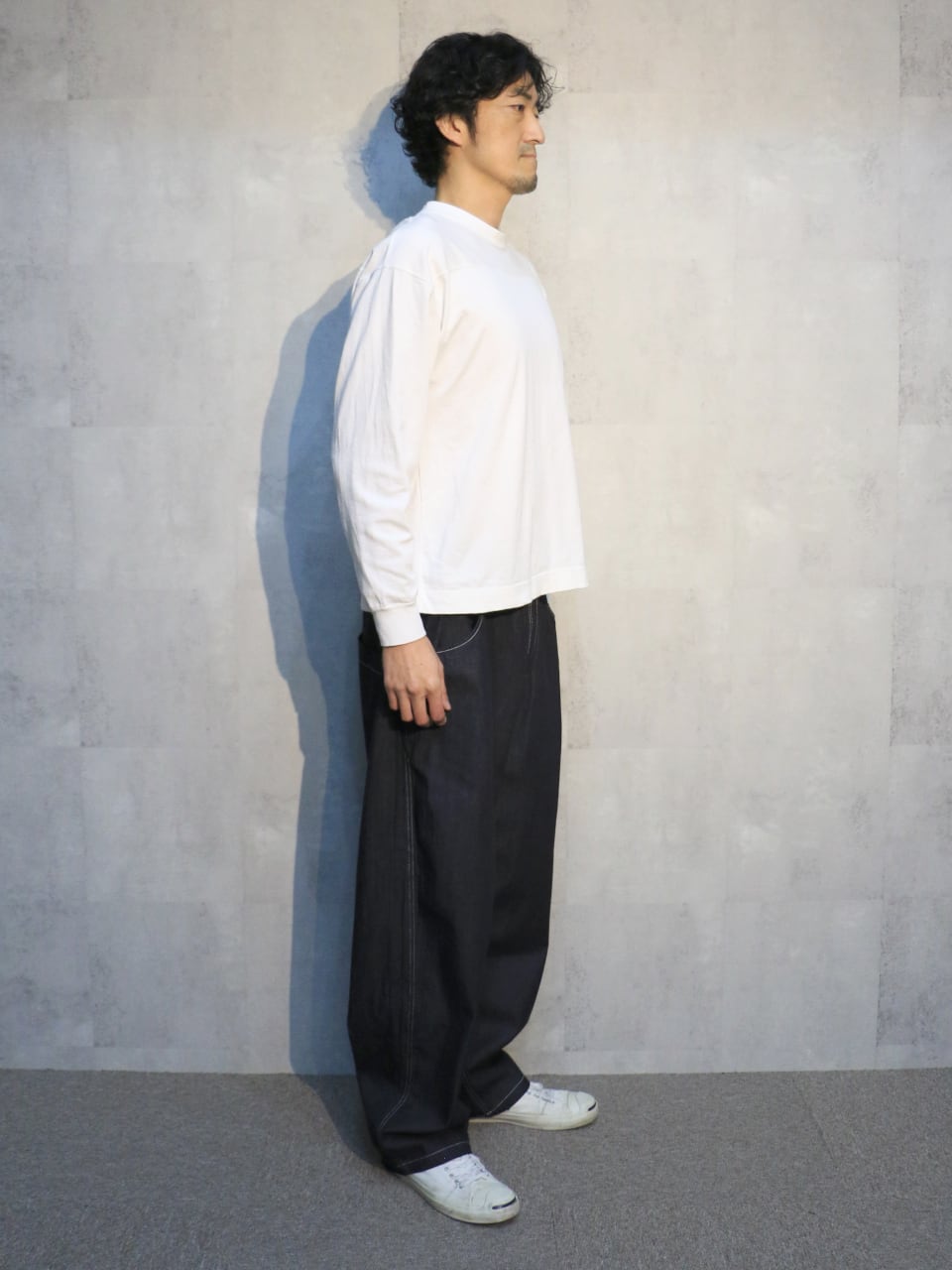 8ozムラデニム ”ノッポ”パンツ | 0189homme【メンズトールサイズ】
