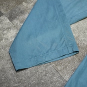 drape silhouette rayon blend 3tuck slacks emerald green