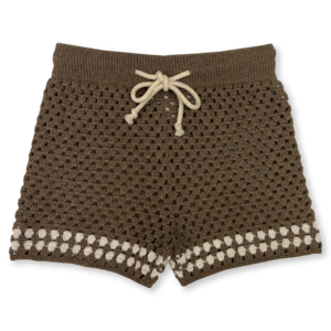 Grown / Hand Crochet Shorts - Mud (1,2,3,4)