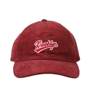 K’rooklyn Logo Corduroy Cap - Red