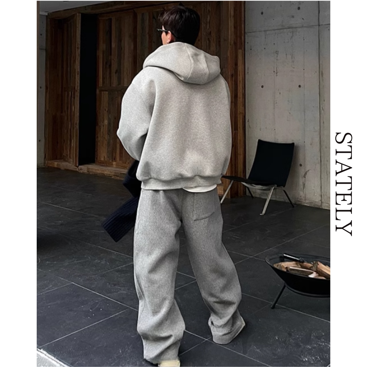 ウォームスウェット イージーパンツ/2color_B34・画像5