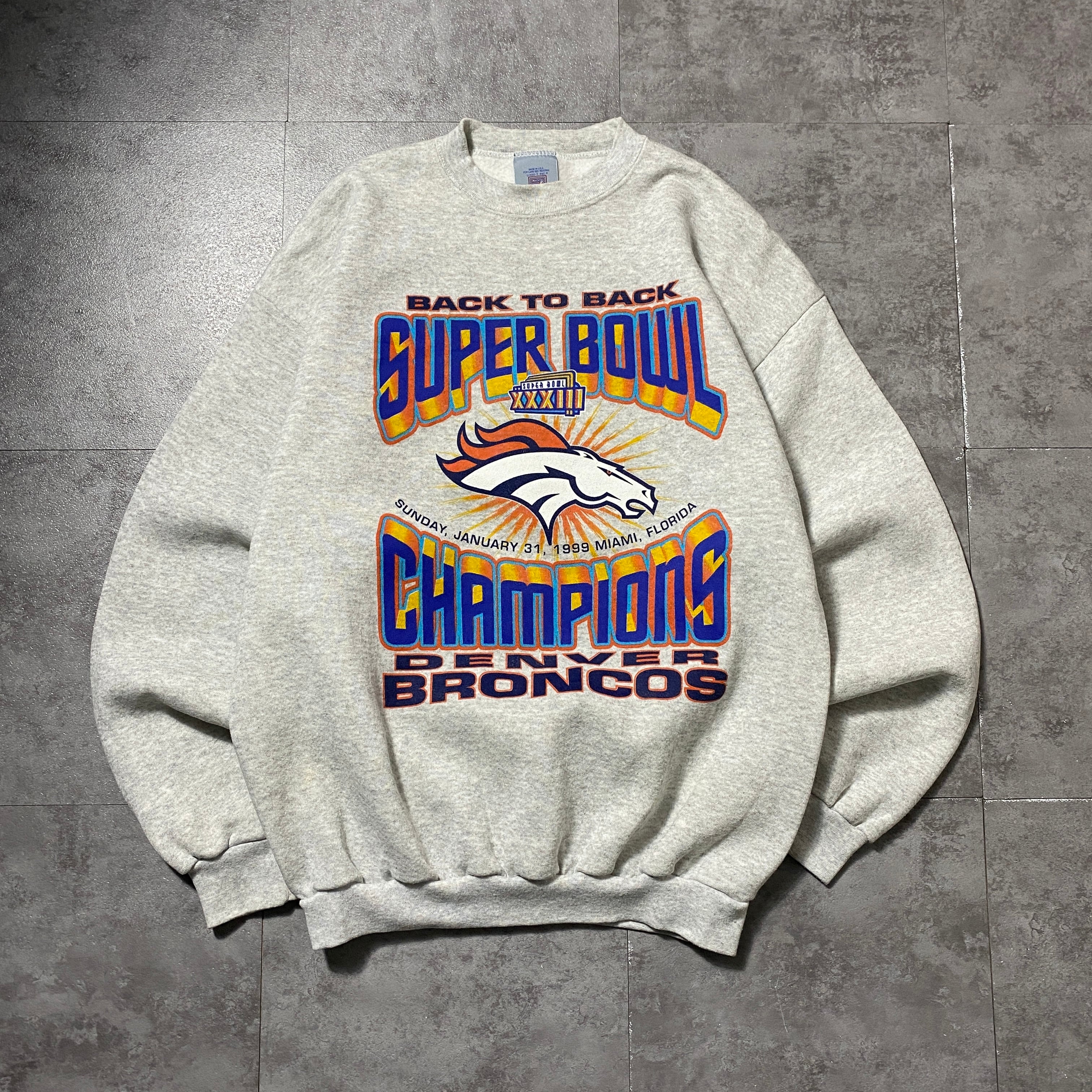 USA製】90's LOGO7 NFL DENVER BRONCOS デンバーブロンコス プリント
