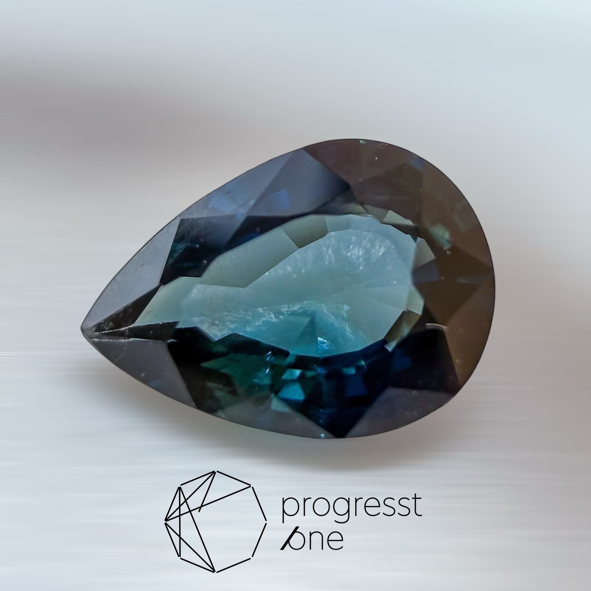 モンタナサファイア0.71ct | progresstone