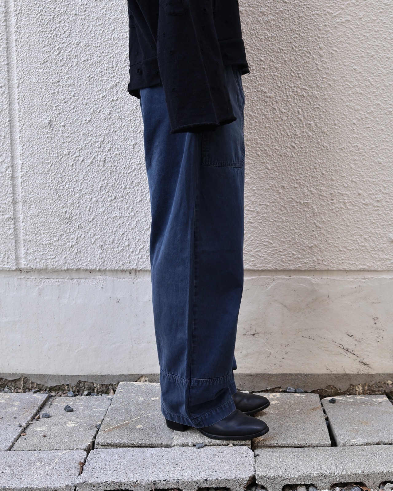 【DRIES VAN NOTEN】deformed work pants