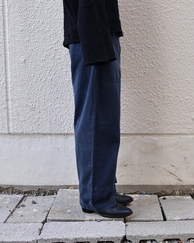 【DRIES VAN NOTEN】deformed work pants