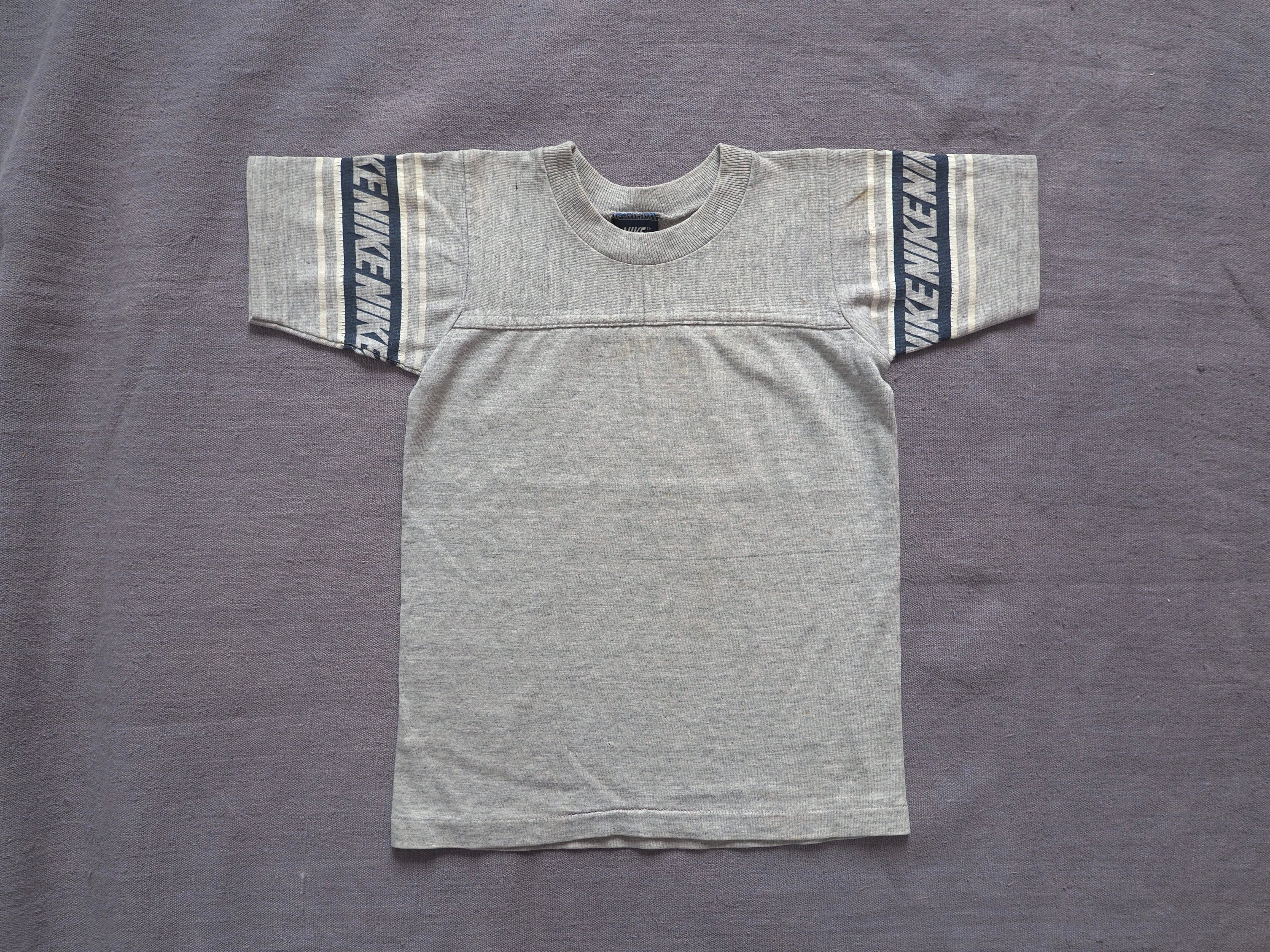 《kids》NIKE football T-shirt S 80'S ナイキ フットボールTシャツ