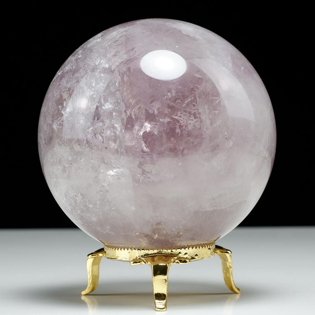 1Kg アメジスト 丸玉 90mm スフィア 一点物 151-8464