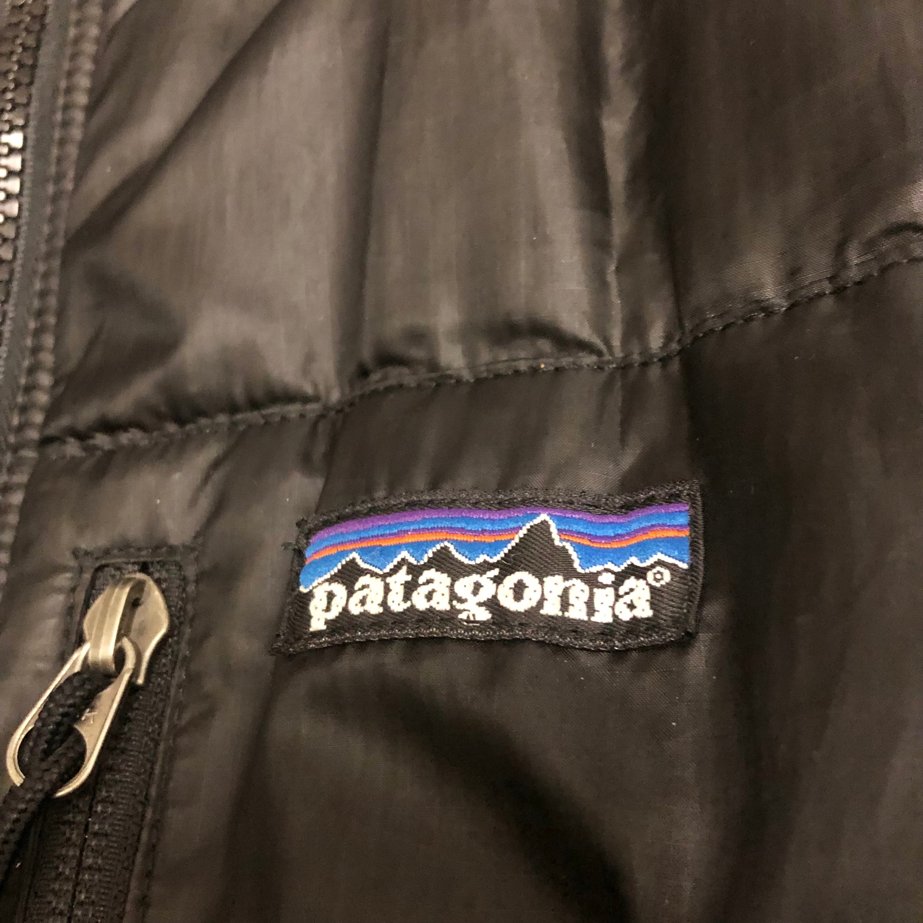 00s patagonia/DAS PARKA/XS/ダスパーカー/ブラック/2002年製/ナイロン