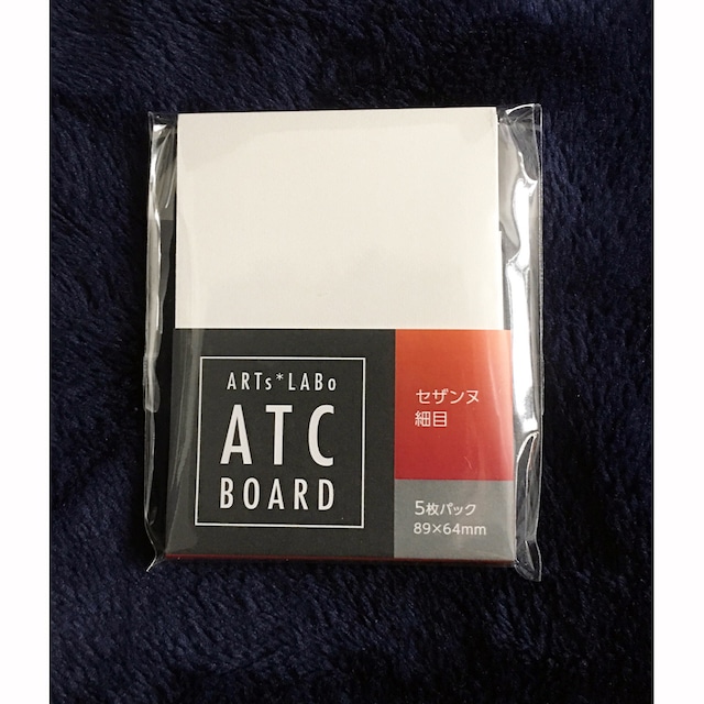 ATCボード｜アルシュ(ナチュラルホワイト・細目) 5枚パック