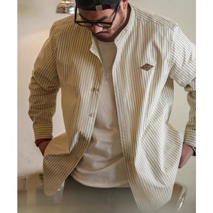 stand collar casual baseball shirt A0997