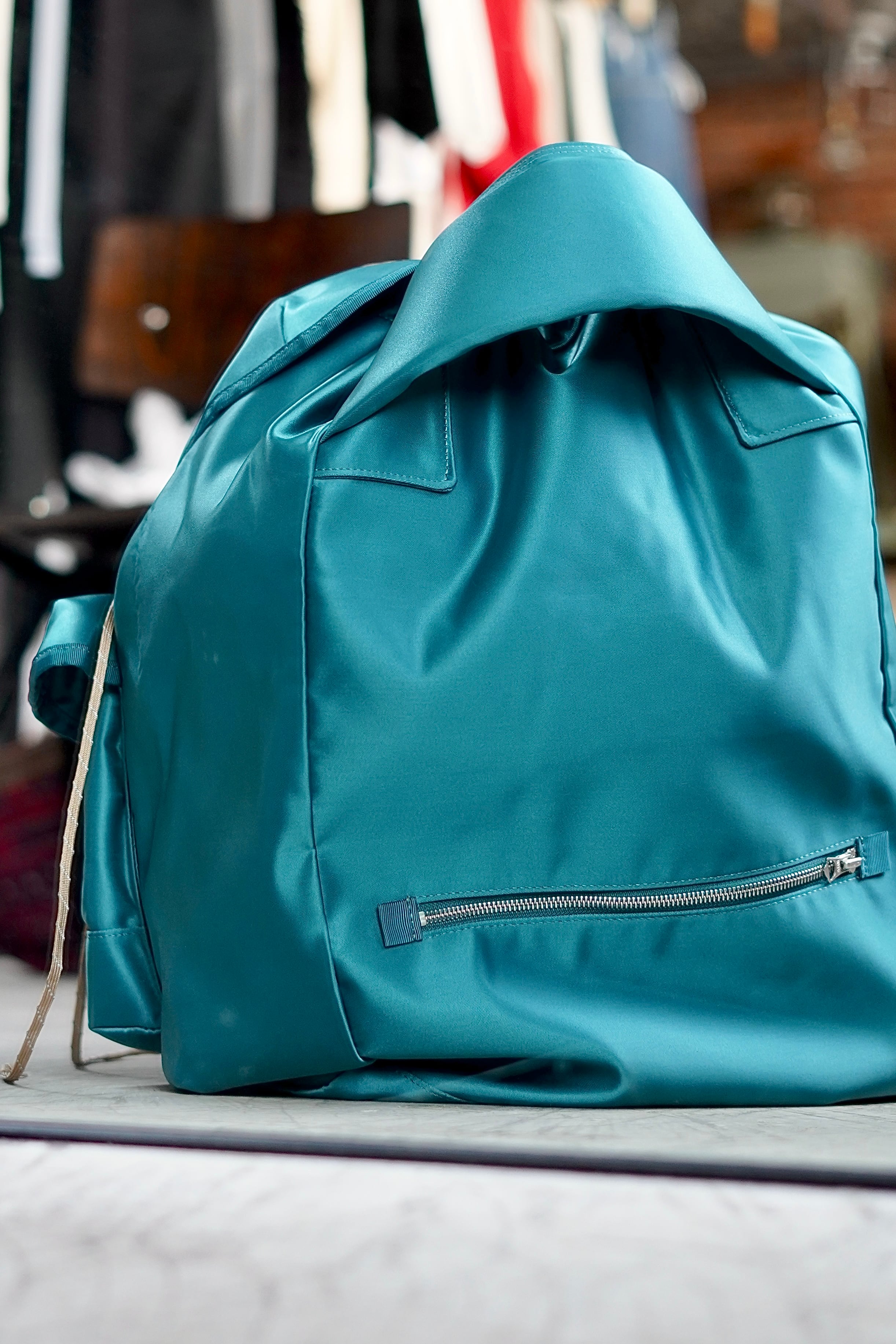 FUMIKA_UCHIDA / NYLON_SIDE PACK (TURQUOISE) | Pay ID FUMIKA_UCHIDA / NYLON_SIDE PACK (TURQUOISE) | Pay ID
