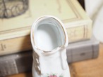ピンクの薔薇プリント　ポーセリンベビーシューズ 画像5