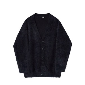 ソフトシャギーVネックニットカーディガン　MT0080389