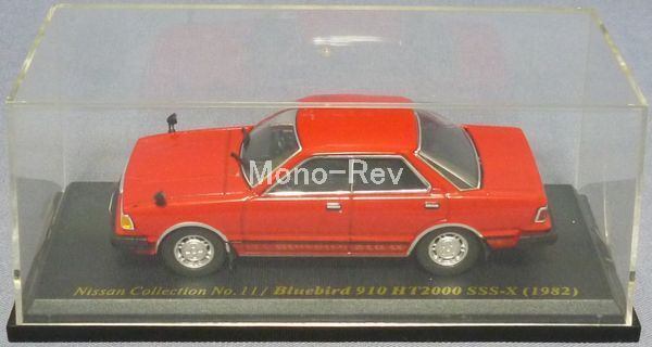 1/43 日産 ブルーバード 910 HT 2000SSS-X 1982 赤 日産名車