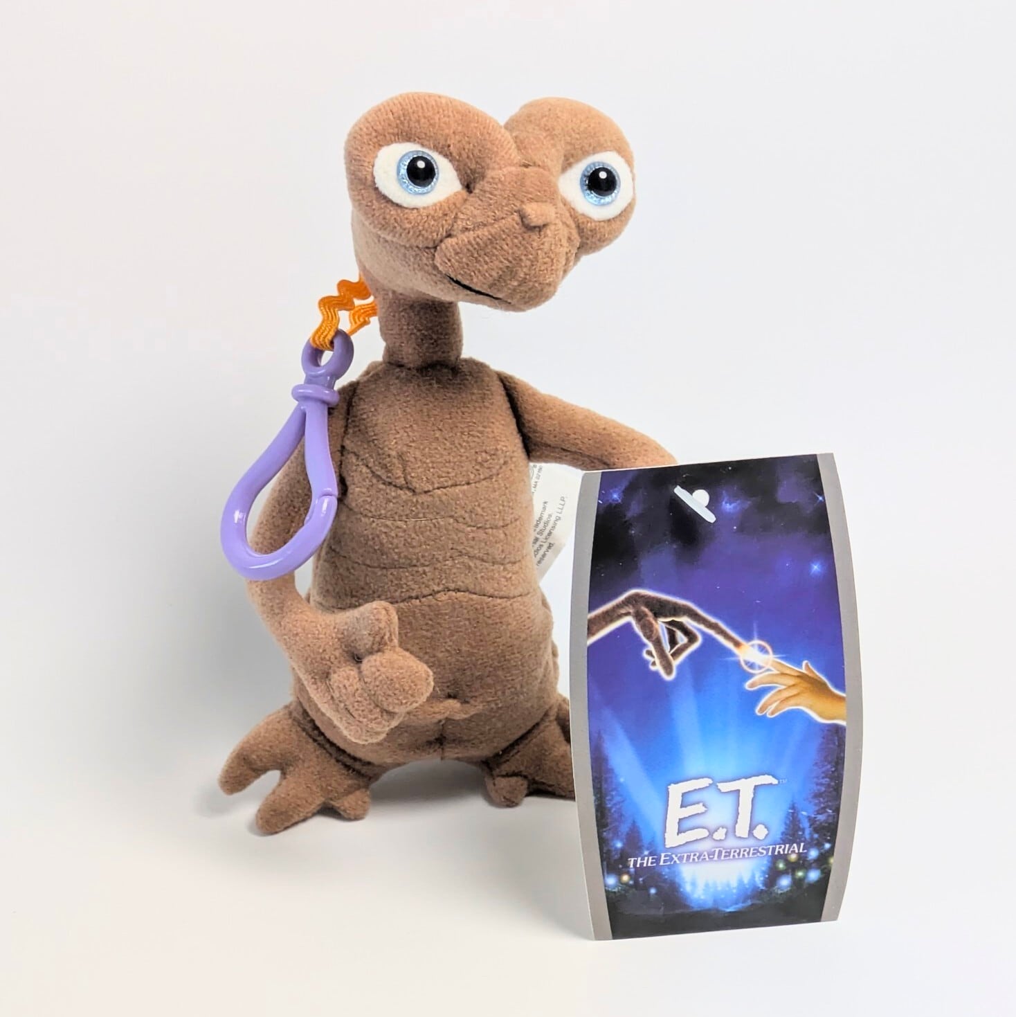 ☆DEADSTOCK / VINTAGE 90'☆【 E.T. ぬいぐるみキーホルダー 】US