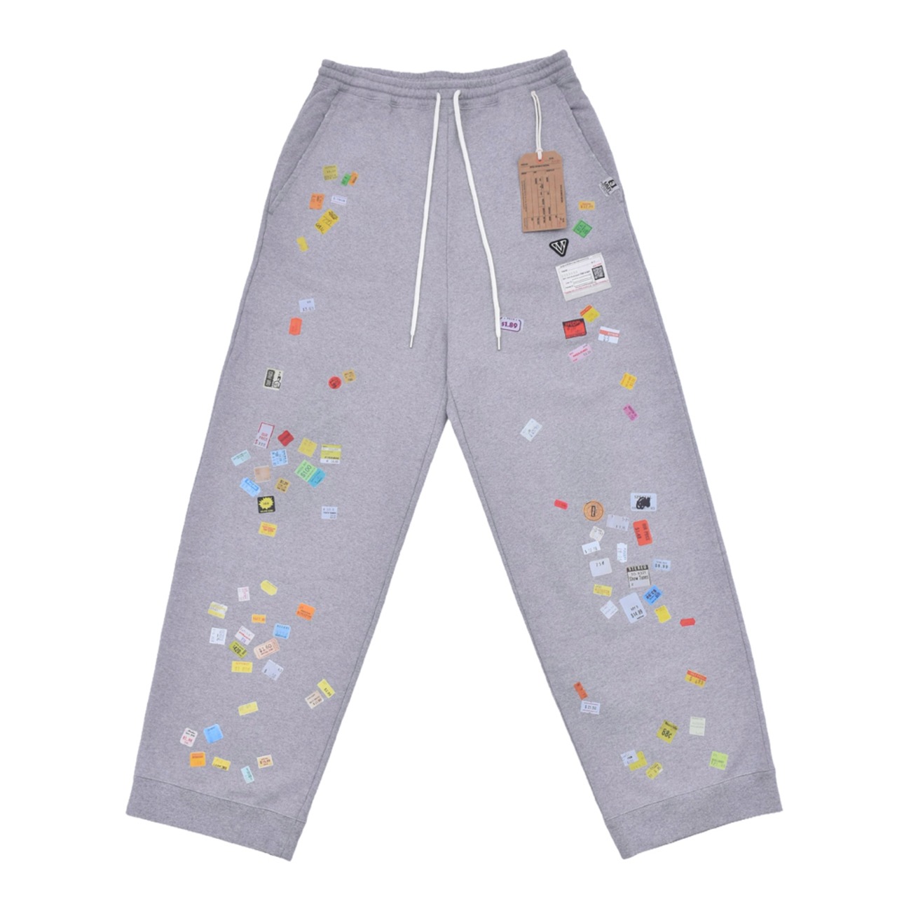 【Maison MIHARA YASUHIRO】PRICE STICKER SWEAT PANTS - 1