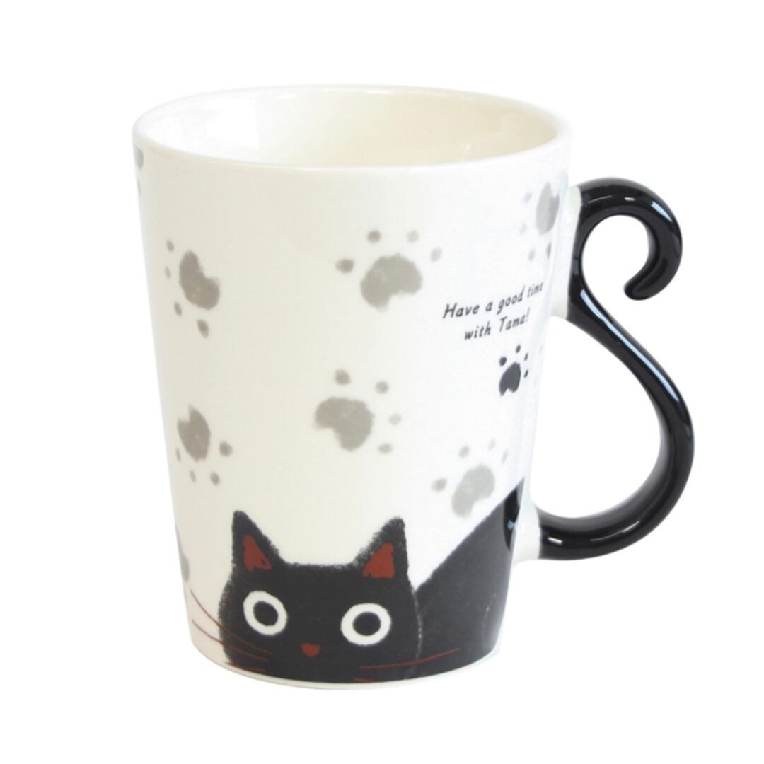 マグカップ| 猫 ねこ ネコ 猫雑貨 猫グッズ 猫柄 かわいい プレゼント 贈り物 おうち時間 おうちカフェ