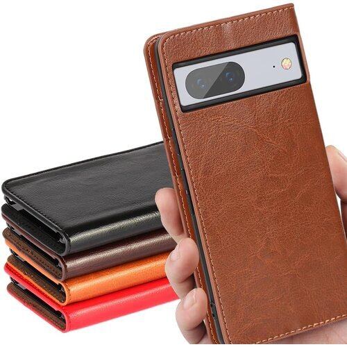 Google 適用 pixel 7 ケース 手帳型 ケース pixel7 ケース 手帳型 au SIMフリー softbank ソフトバンク doo ドコモ 全対応 手帳ケース ピクセル 7 カバー グーグル ピクセル7 カバー pixel7 スマホケース 手帳型 カバー pixel7ケース 財布型 適用 case iCoverCase マグネットなし スタンド機能 光沢加工 牛革 レザー 財布型 カード入れ ライトブラウン 2040