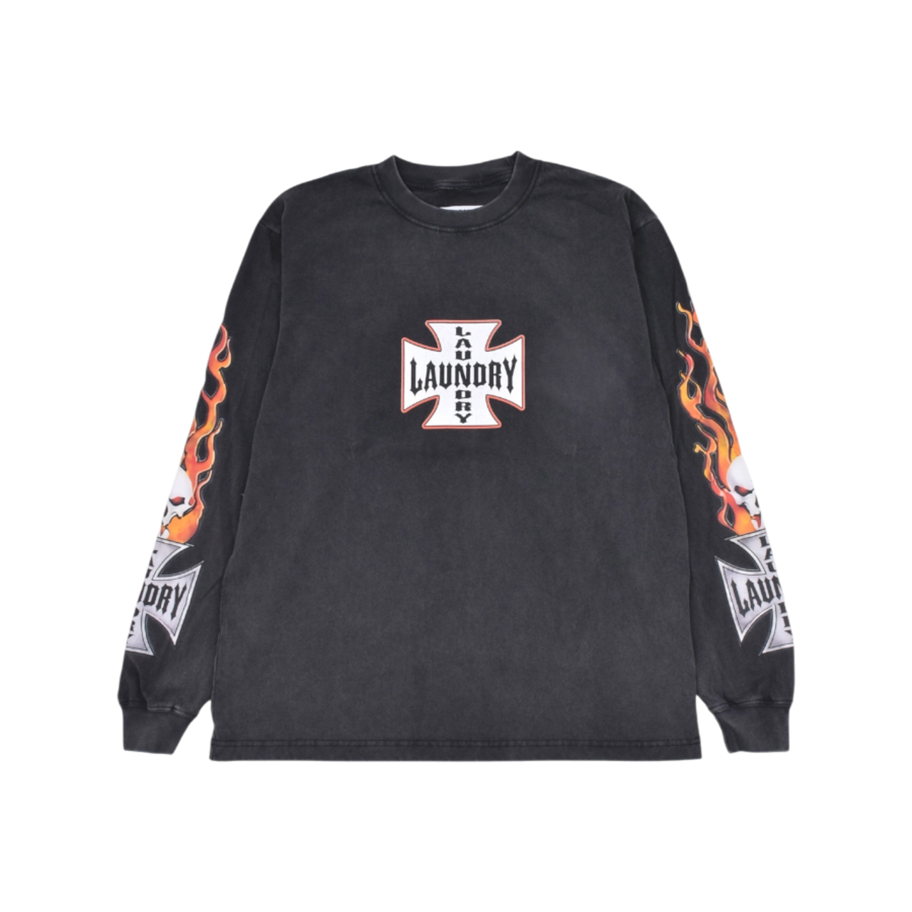 【PARIS LAUNDRY】IRON CROSS LS TSHIRT - 1