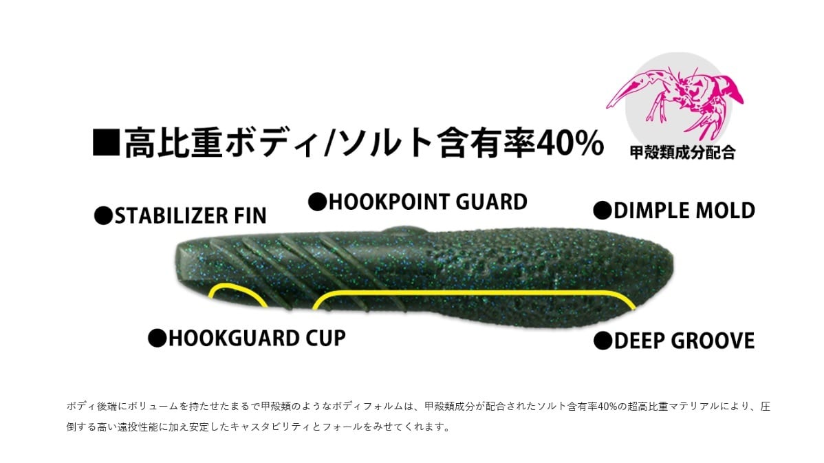 deps / カバースキャット 3inch | ルアーショップB－FARM