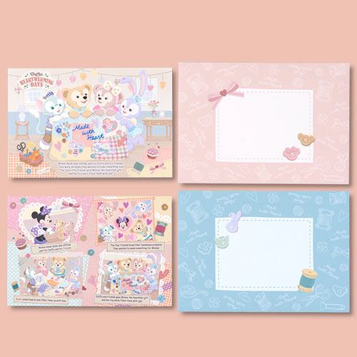 ポストカードセット ダッフィーのハートウォーミング・デイズ 2019 東京ディズニーシー限定 冬 バレンタイン ホワイトデー プレゼント グッズ