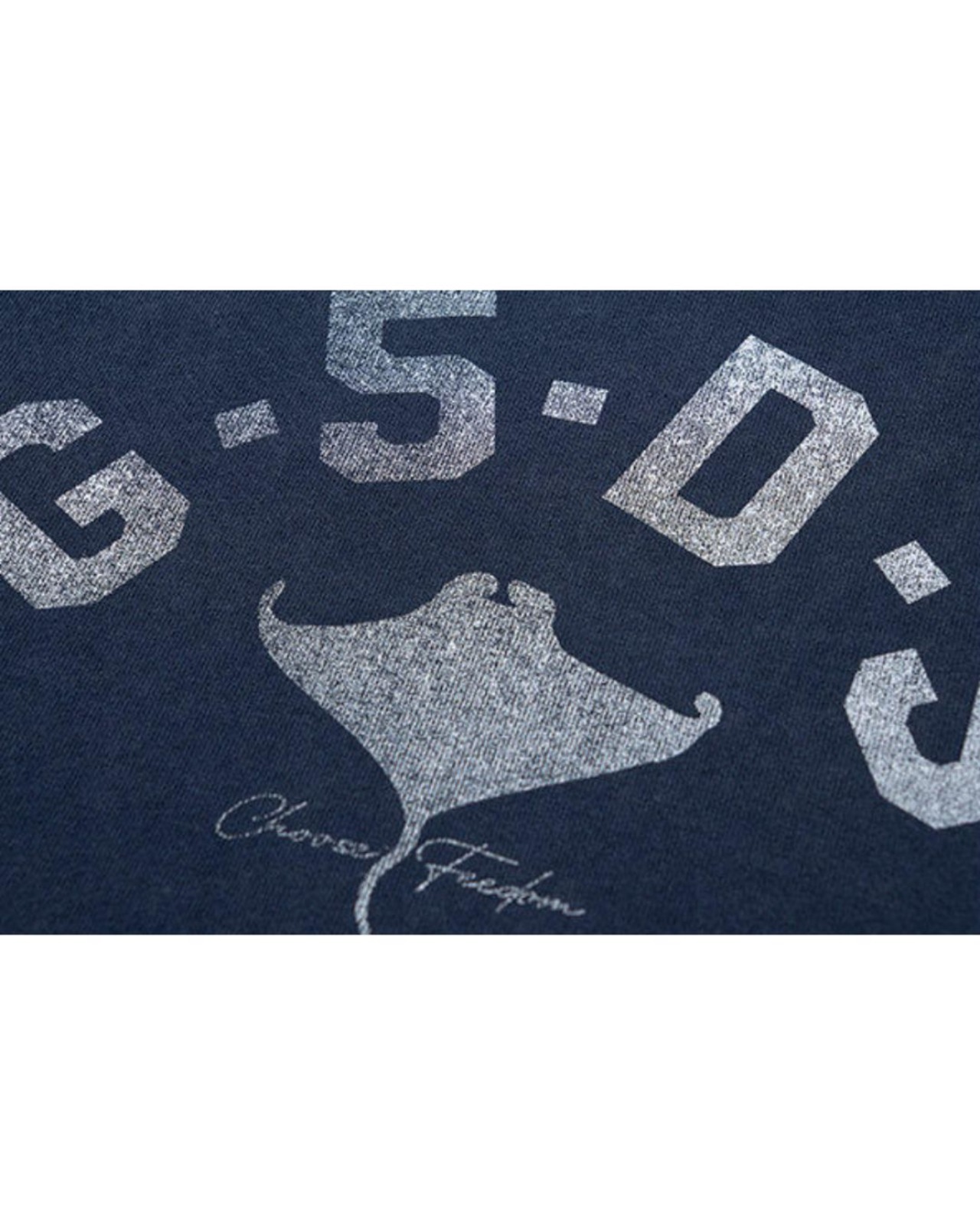 ロゴプリントクルーネック半袖Tシャツ　S0423