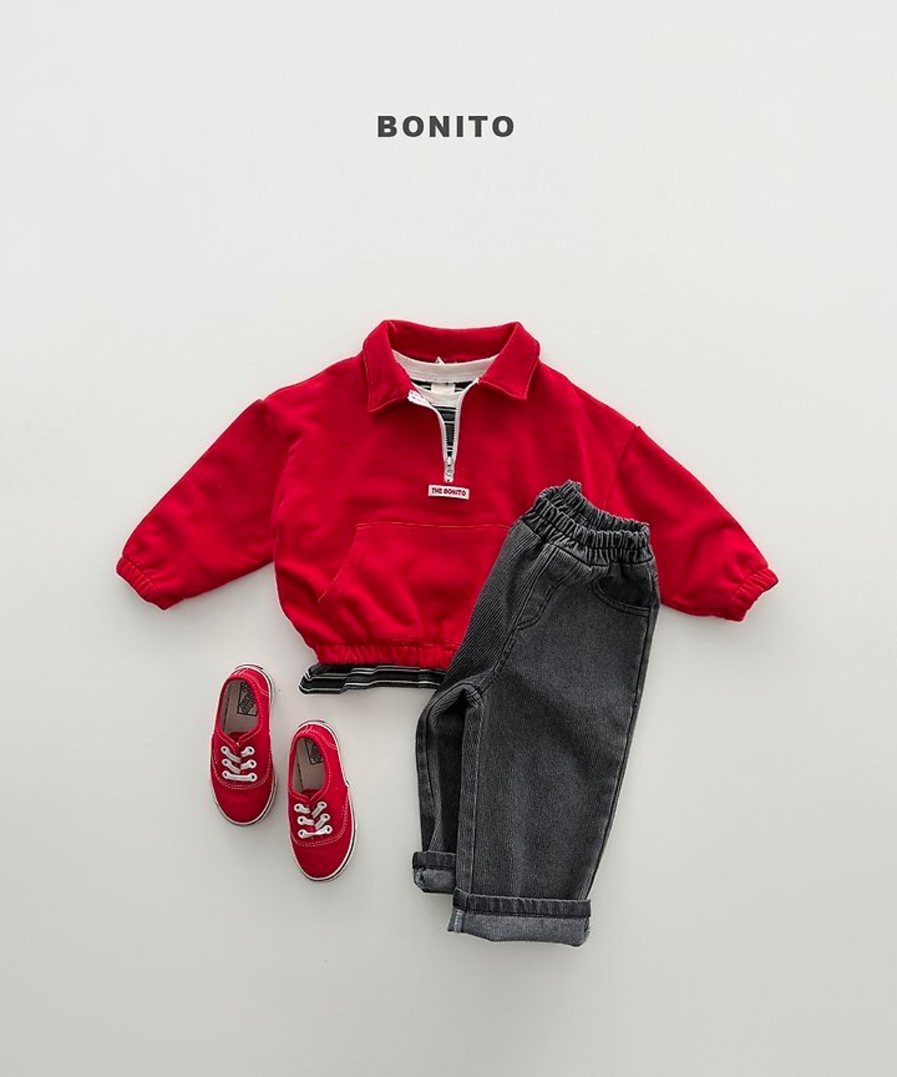 【取寄/韓国直送】BONITO 26/AT ピーリングトMTM|夏服|韓国子供服