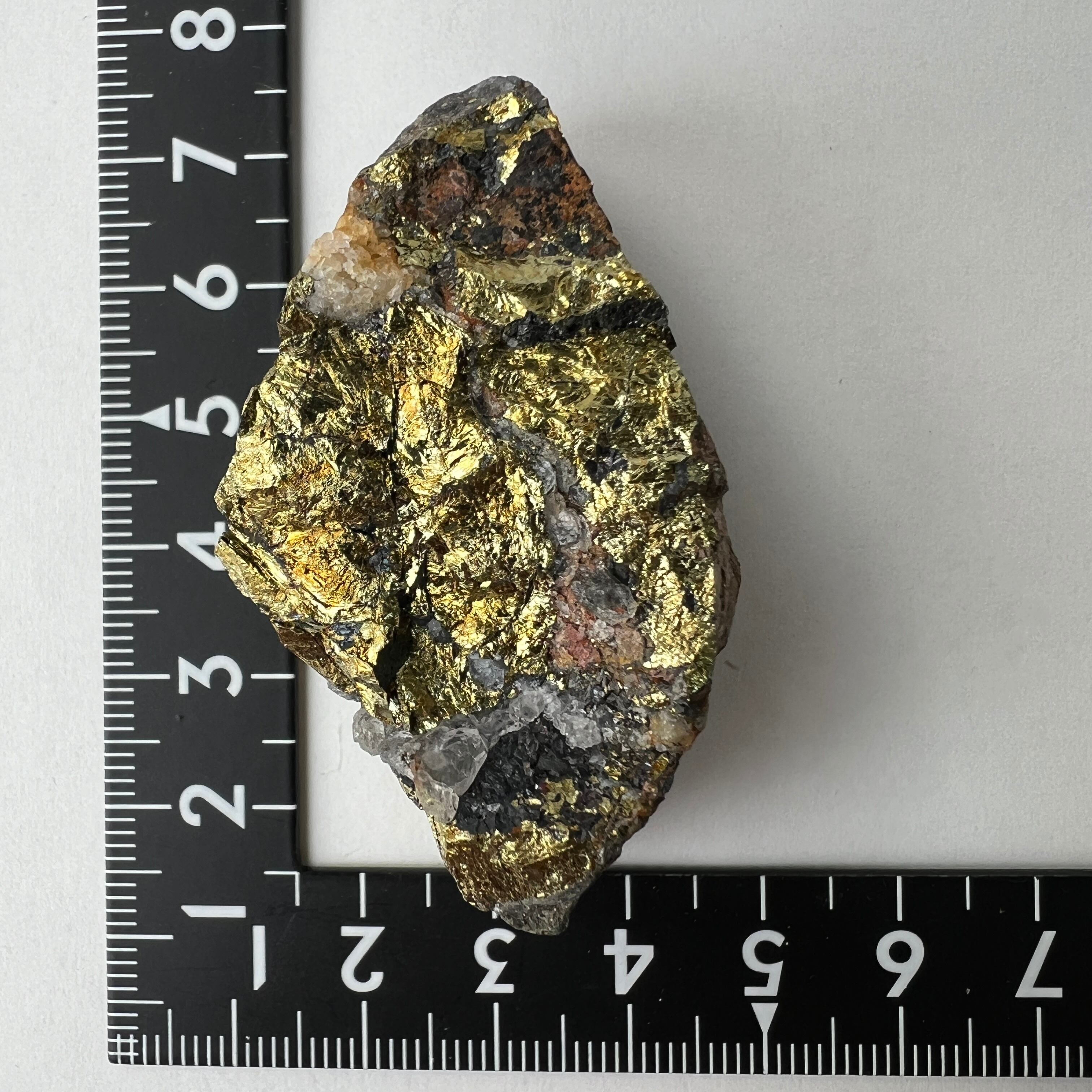 E22697】 黄銅鉱 チャルコパイライト モロッコ産 天然石 鉱物 原石 ...