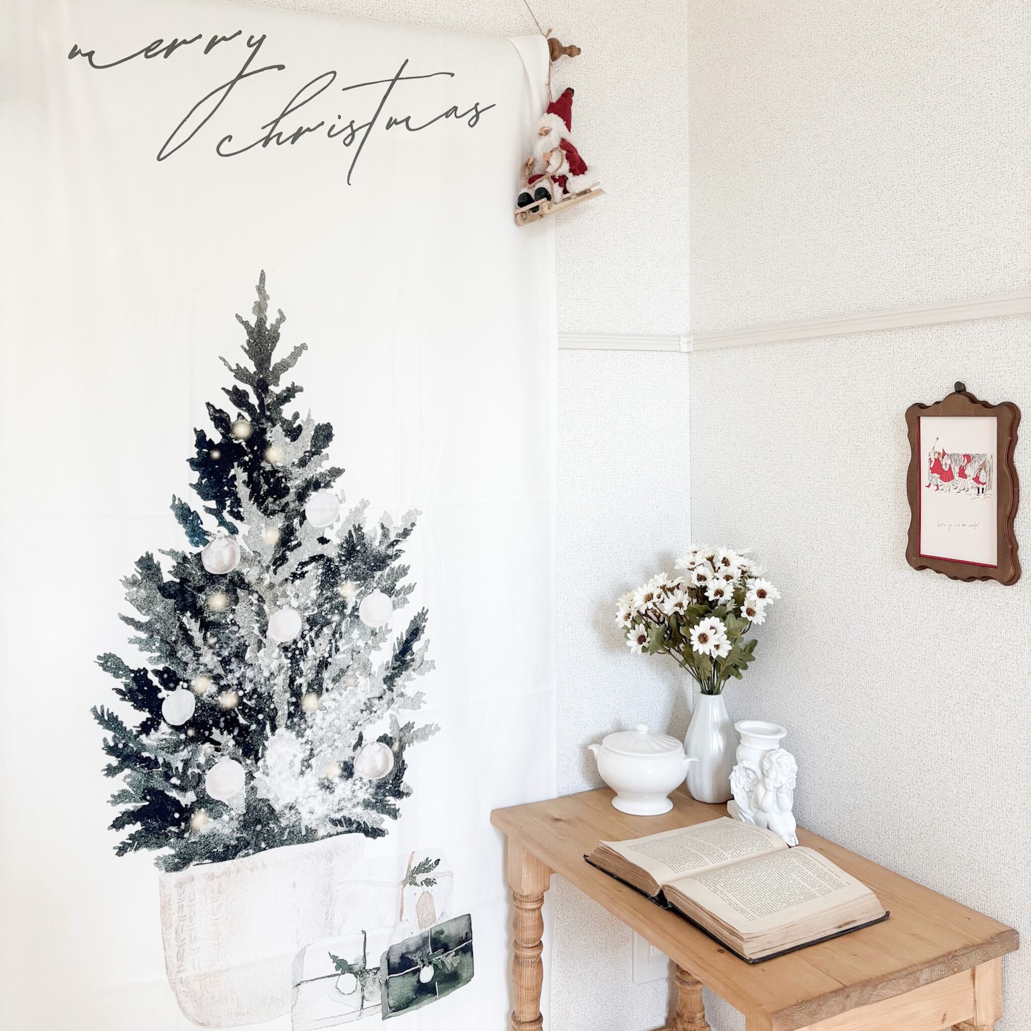 T030 【 Christmas Tree Tapestry Type-C Big 】 クリスマス