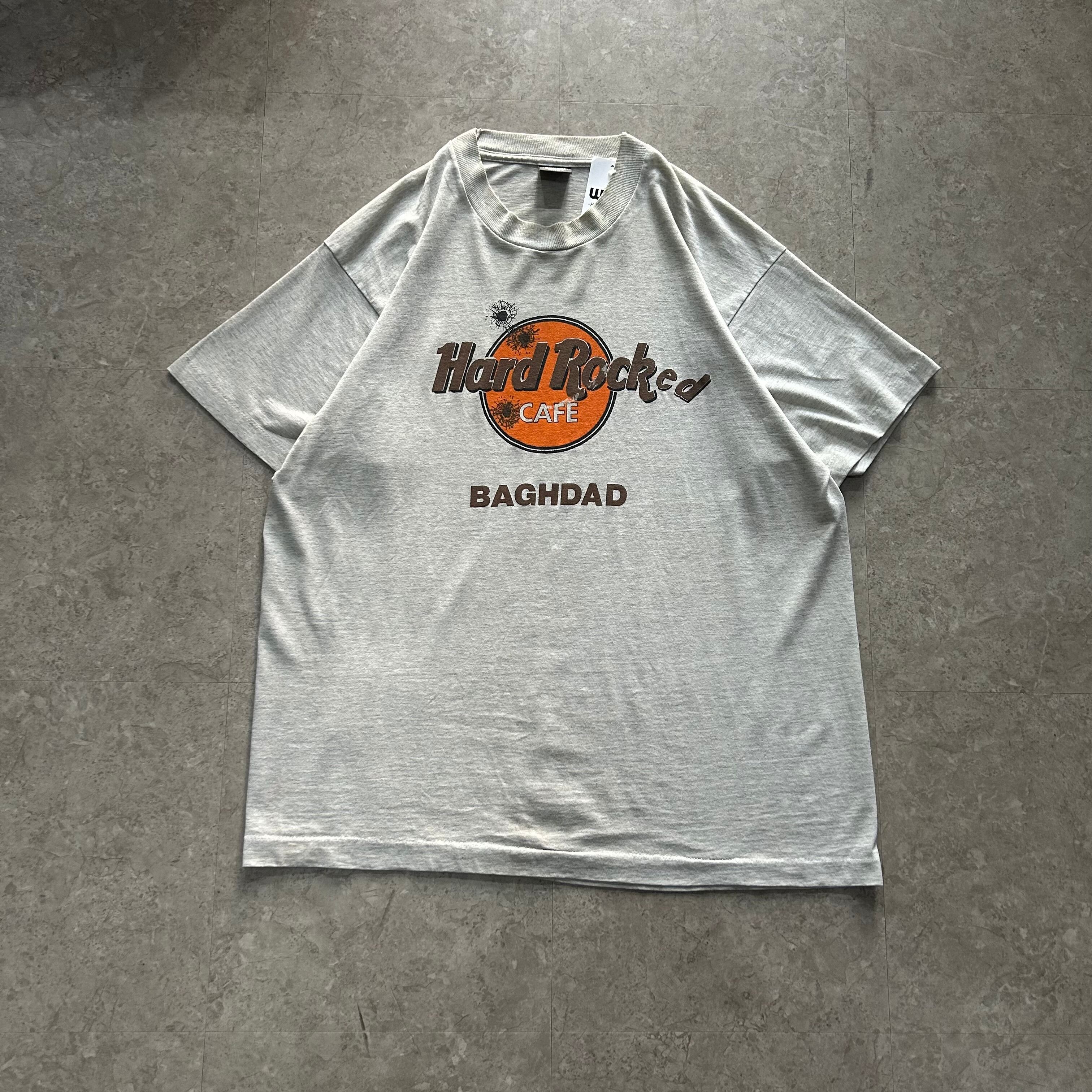 90s Hard Rock parody " ぶち抜き " T-shirt【仙台店】