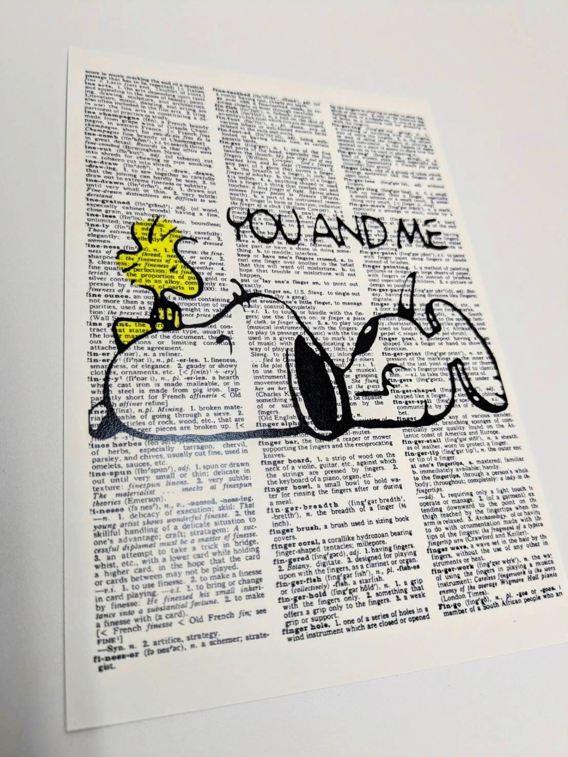 SNOOPY & WOODSTOCK（スヌーピー&ウッドストック）】 POST CARD ポスト