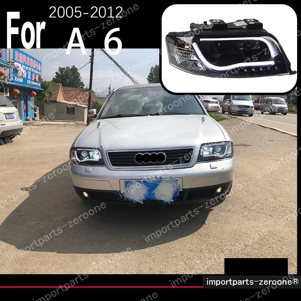 アウディ A6 C5 C6 アップグレードヘッドライト 2005〜2011 Headlight