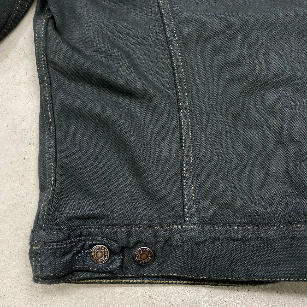 襤褸 90年代 クロアチア製 Levi's ユーロリーバイス 70503 ブラック