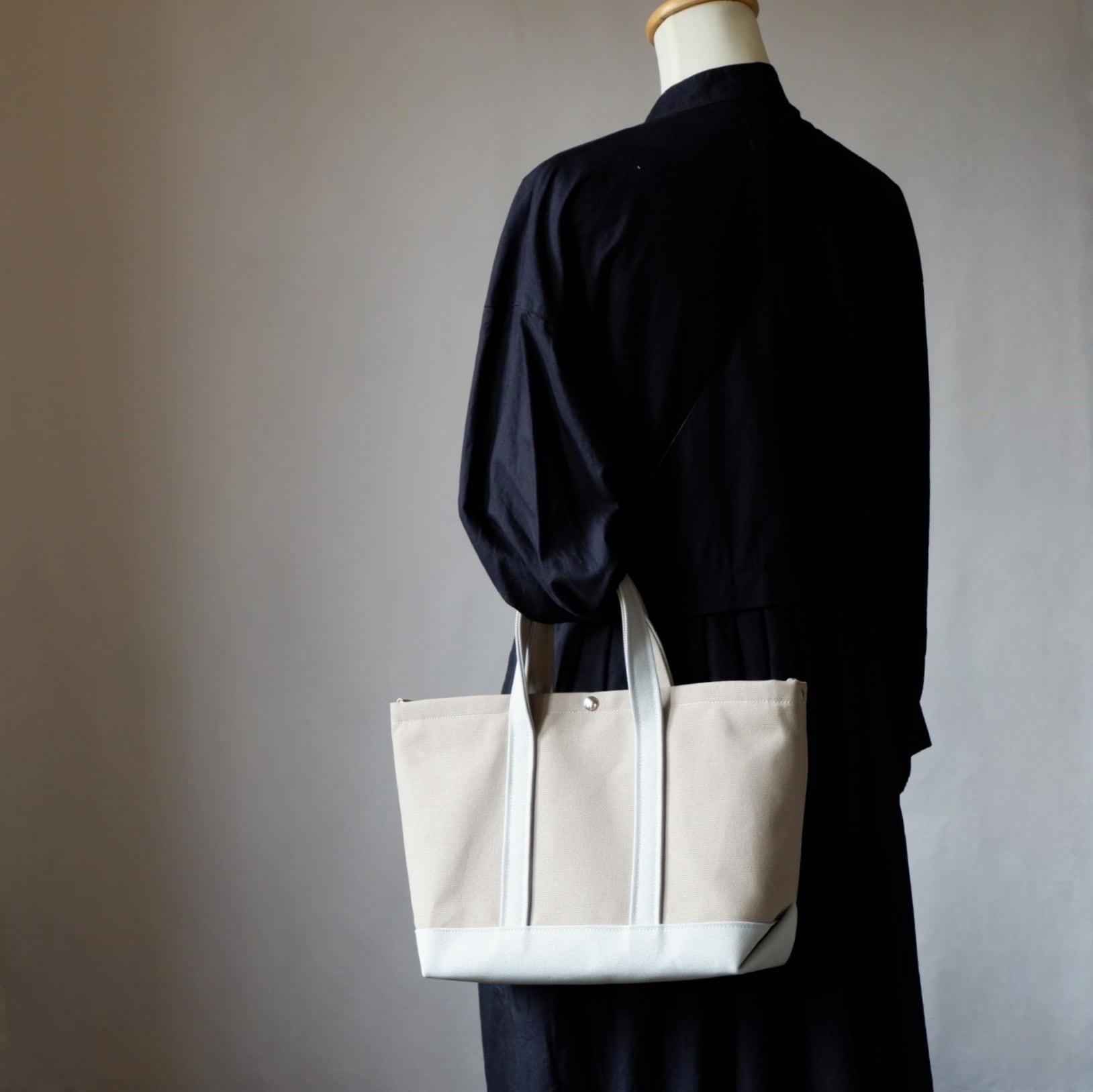 倉敷帆布のパステルトート ◇B5サイズ | myu.handwork