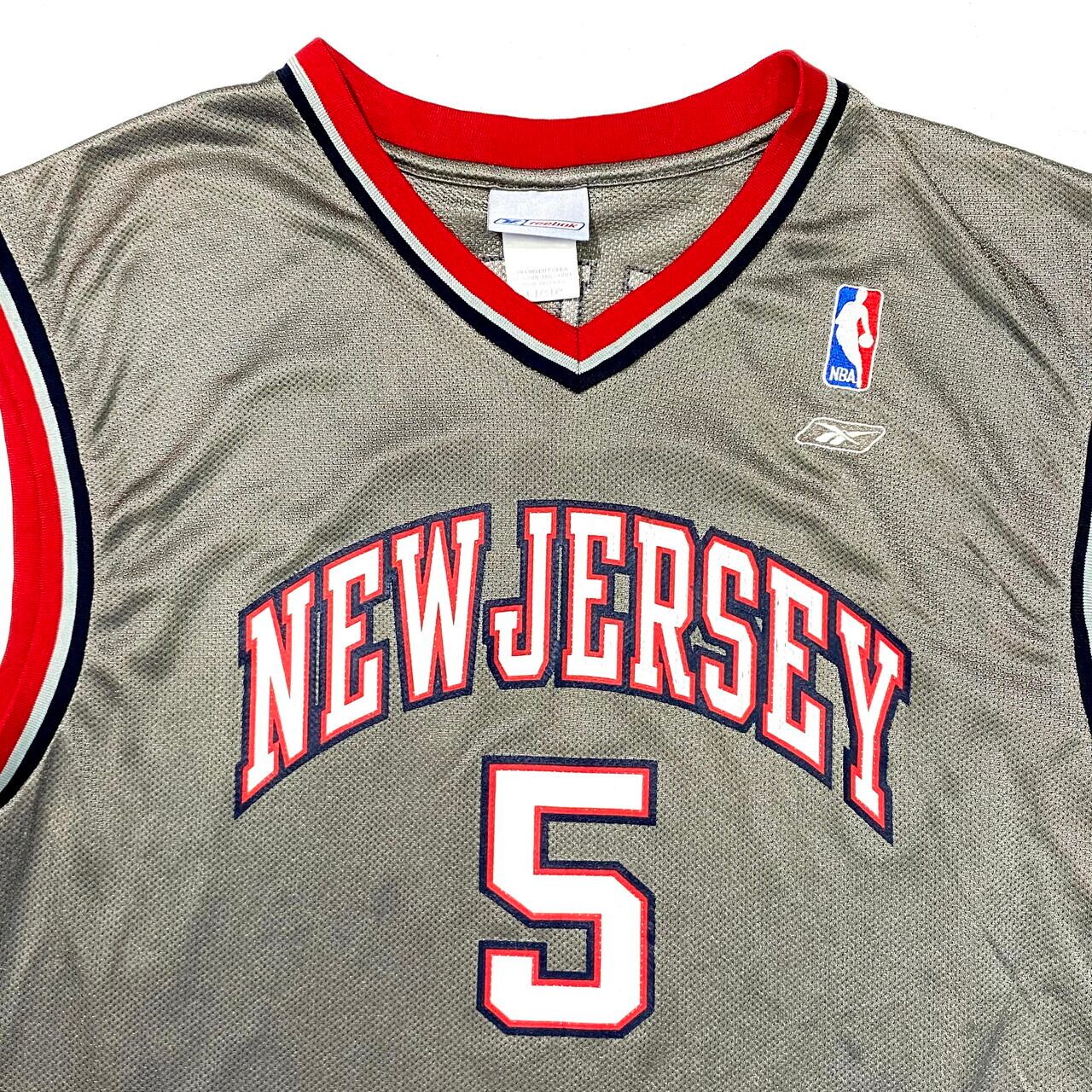 Reebok リーボック NBA New Jersey Nets ゲームシャツ レプリカ