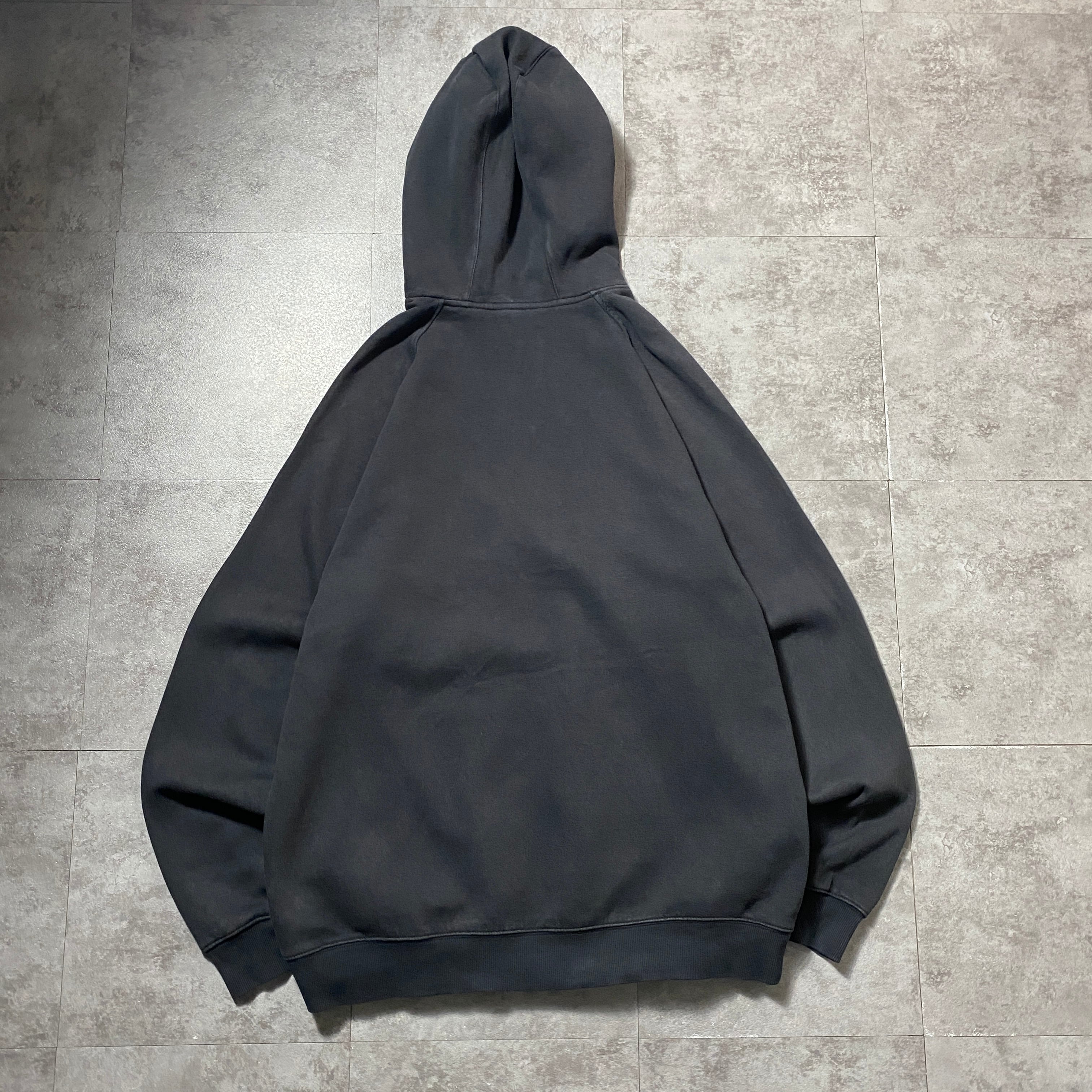 00's adidas アディダス 刺繍パフォーマンスロゴ US.XLサイズ ブラック