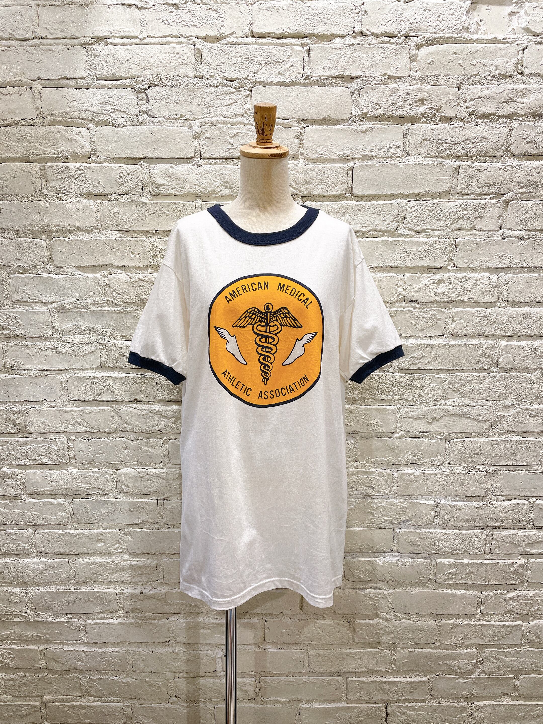 80年代 Champion AMAA ヴィンテージリンガーTシャツ USA製  