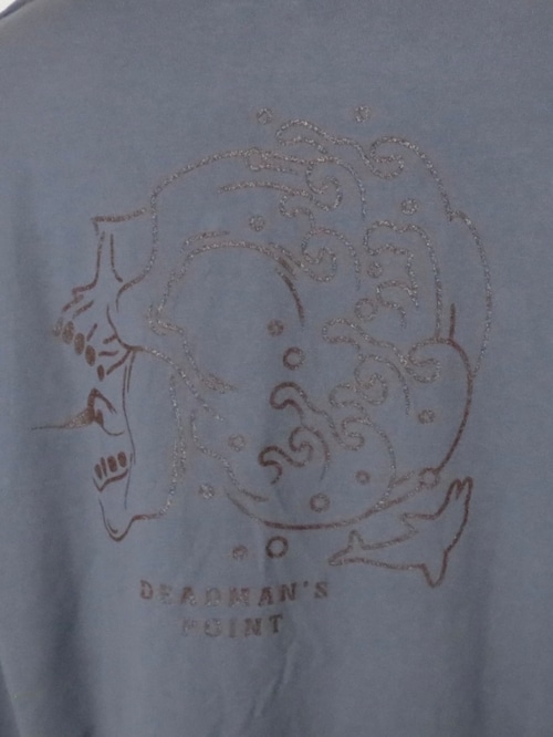 CHINA BEACH SWIM CLUB DEADMAN'S POINT POCKET LS TEE NEW RAILROAD 3