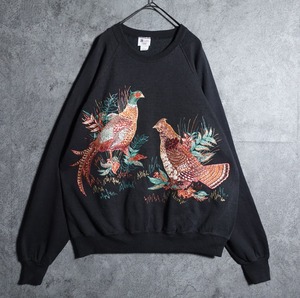 90s“Lee” Pheasant Design Special Sweat