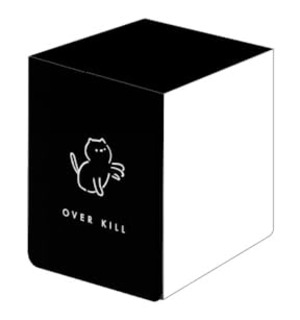 amii. デッキケース 《 おーばーきる くろ 》 Deck Case [ all in Card Sleeve ] あみー アミー