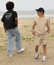 【#Re:room】CACTUS HEART WAFFLE KNIT SHORTS［REK155］
