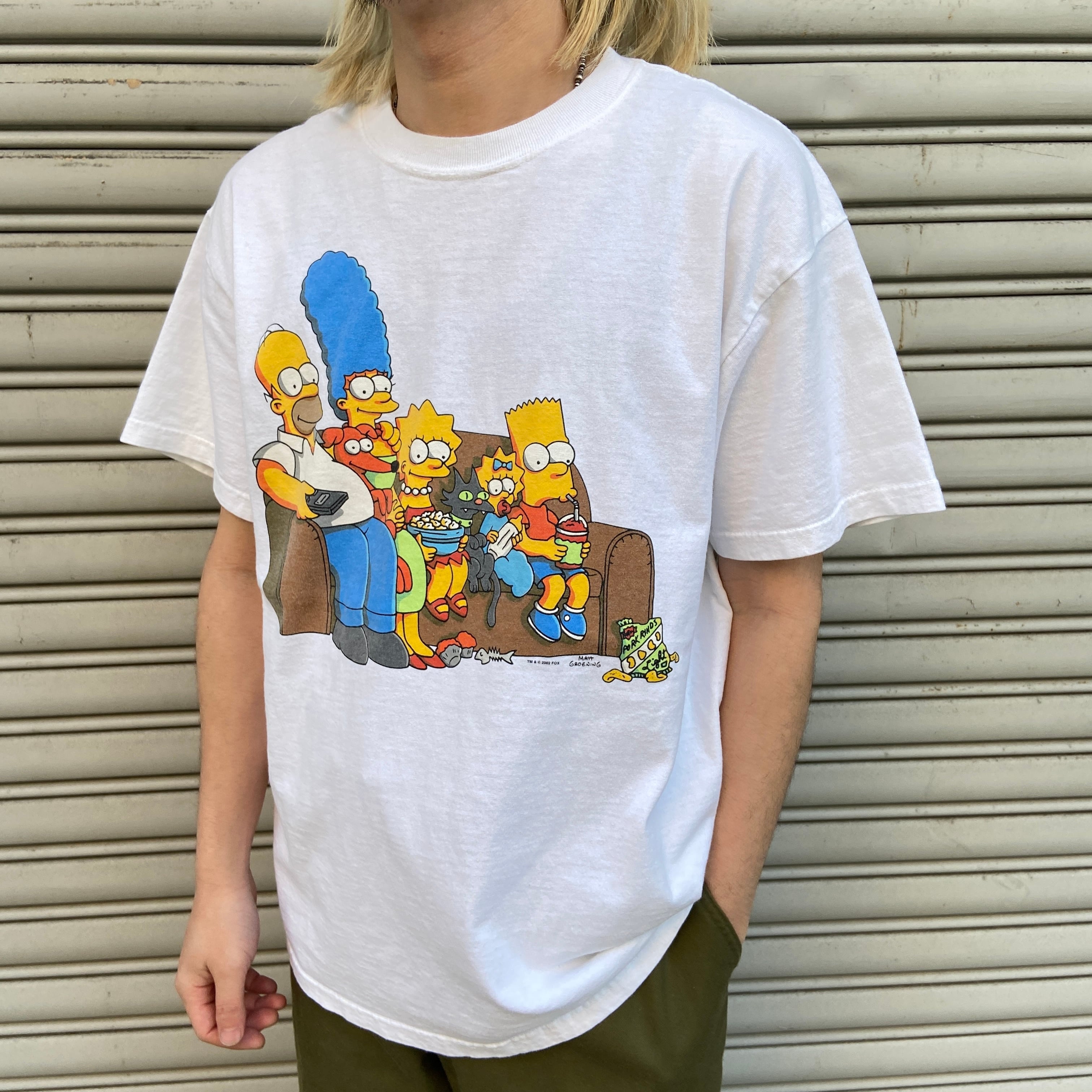 00s シンプソンズ スカーフェイス パロディ Tシャツ シンプソンズ T